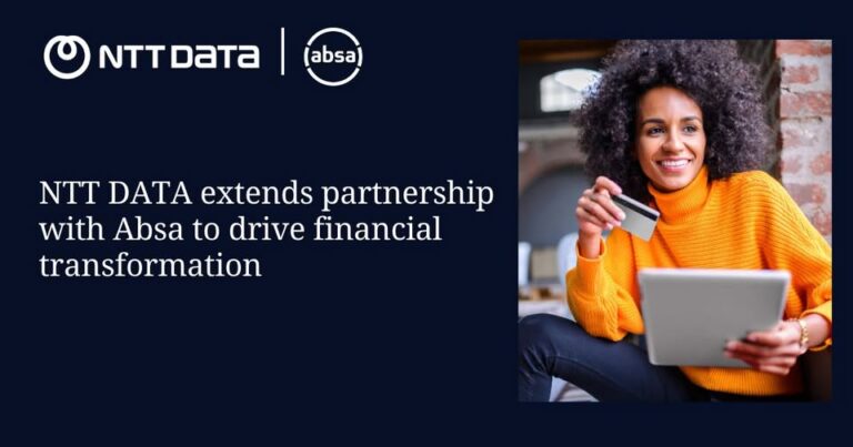 NTT DATA extends partnership with Absa to drive financial transformation